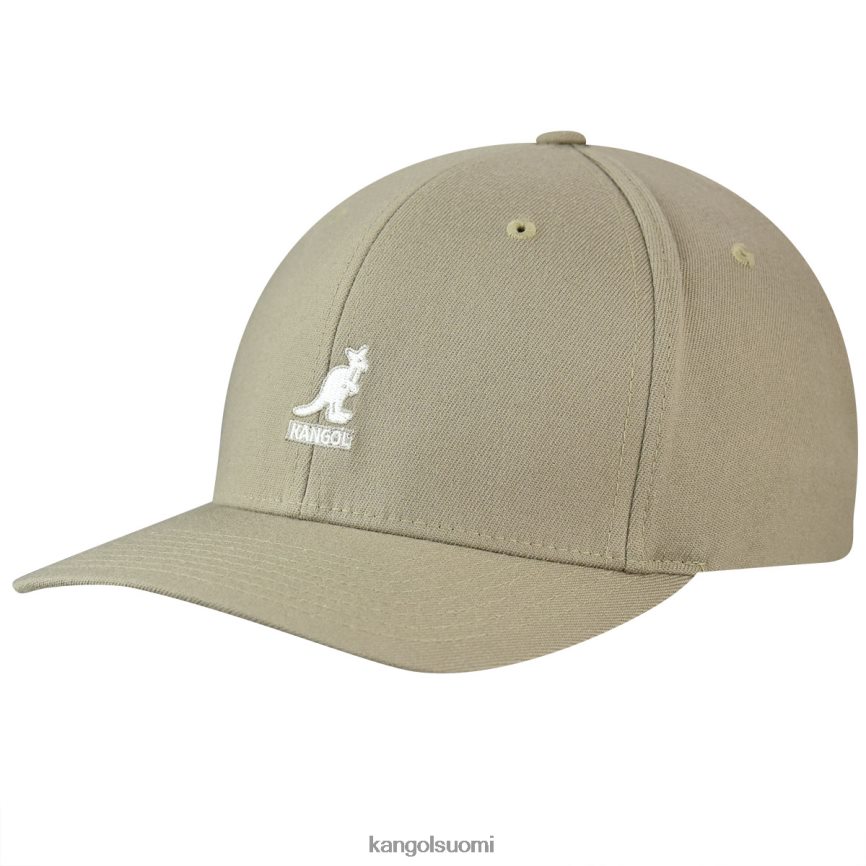 VF8024324 taupe sukupuolineutraali Kangol villainen flexfit baseball Lisätarvikkeet