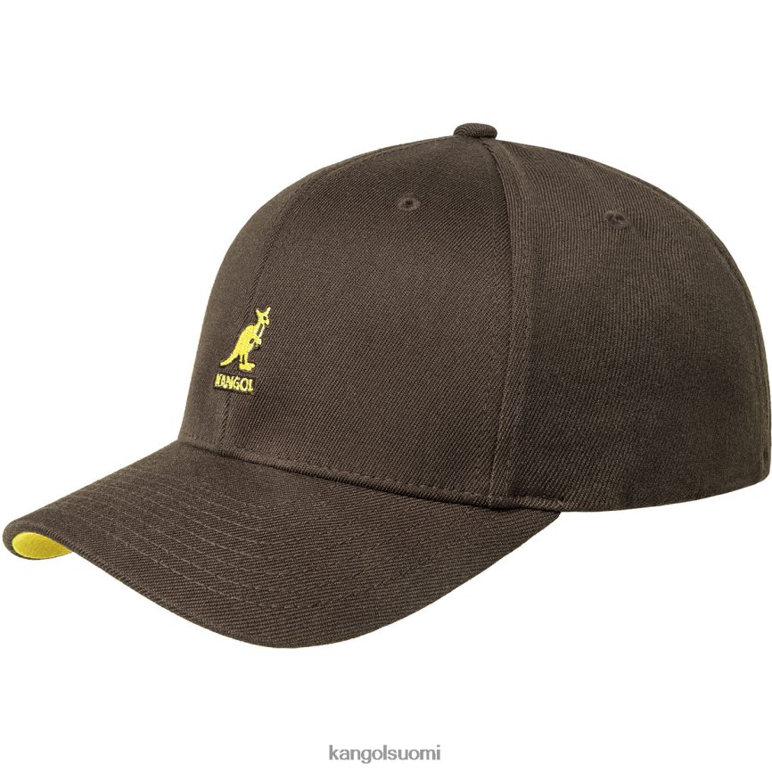 VF8024328 turpeen ruskea sukupuolineutraali Kangol villainen flexfit baseball Lisätarvikkeet