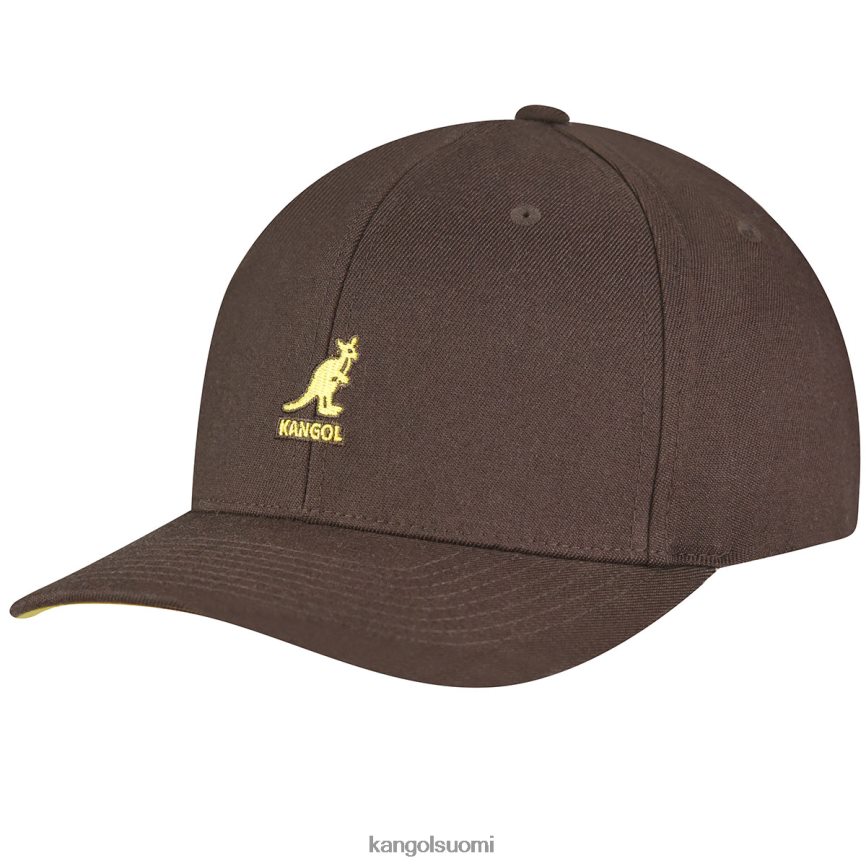 VF8024328 turpeen ruskea sukupuolineutraali Kangol villainen flexfit baseball Lisätarvikkeet