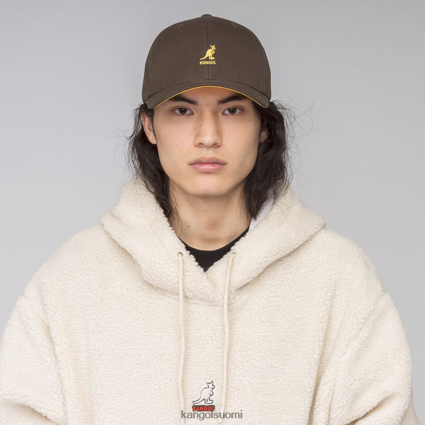 VF8024328 turpeen ruskea sukupuolineutraali Kangol villainen flexfit baseball Lisätarvikkeet