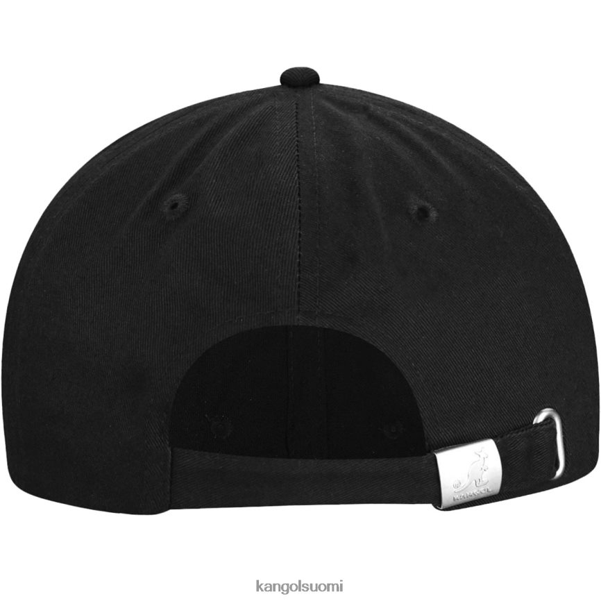 VF8024332 musta sukupuolineutraali Kangol puuvillasta säädettävä baseball Lisätarvikkeet