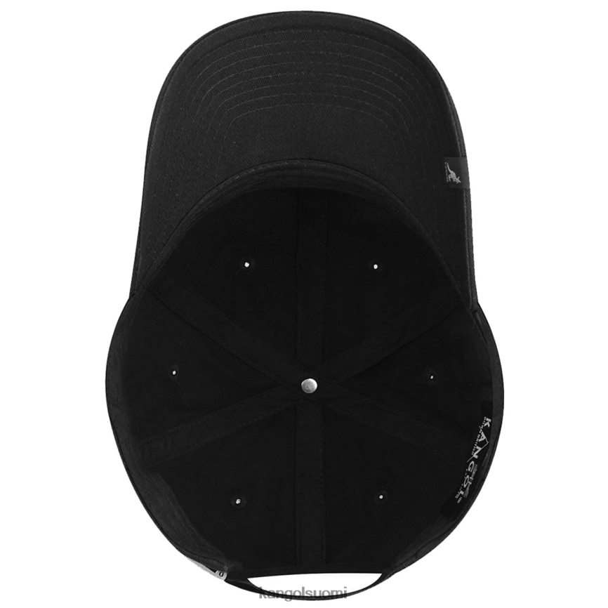 VF8024332 musta sukupuolineutraali Kangol puuvillasta säädettävä baseball Lisätarvikkeet