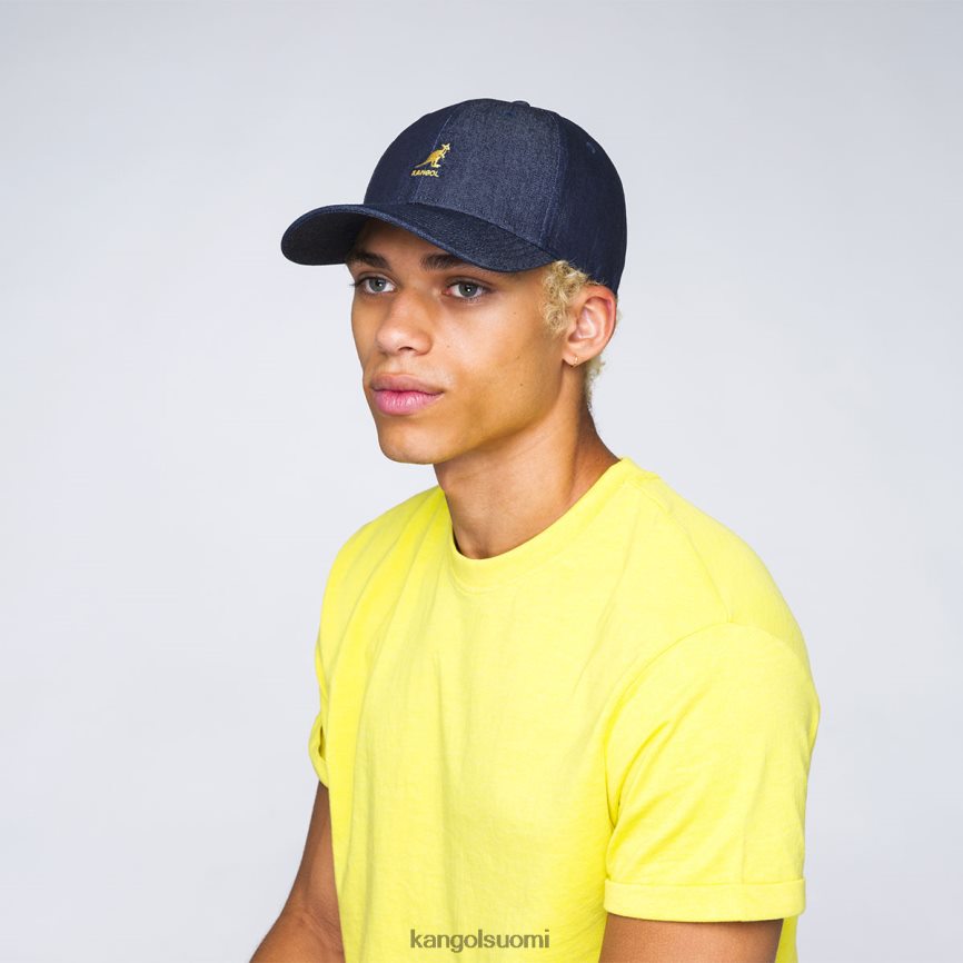 VF8024335 indigo sukupuolineutraali Kangol denim baseball-lippis Lisätarvikkeet