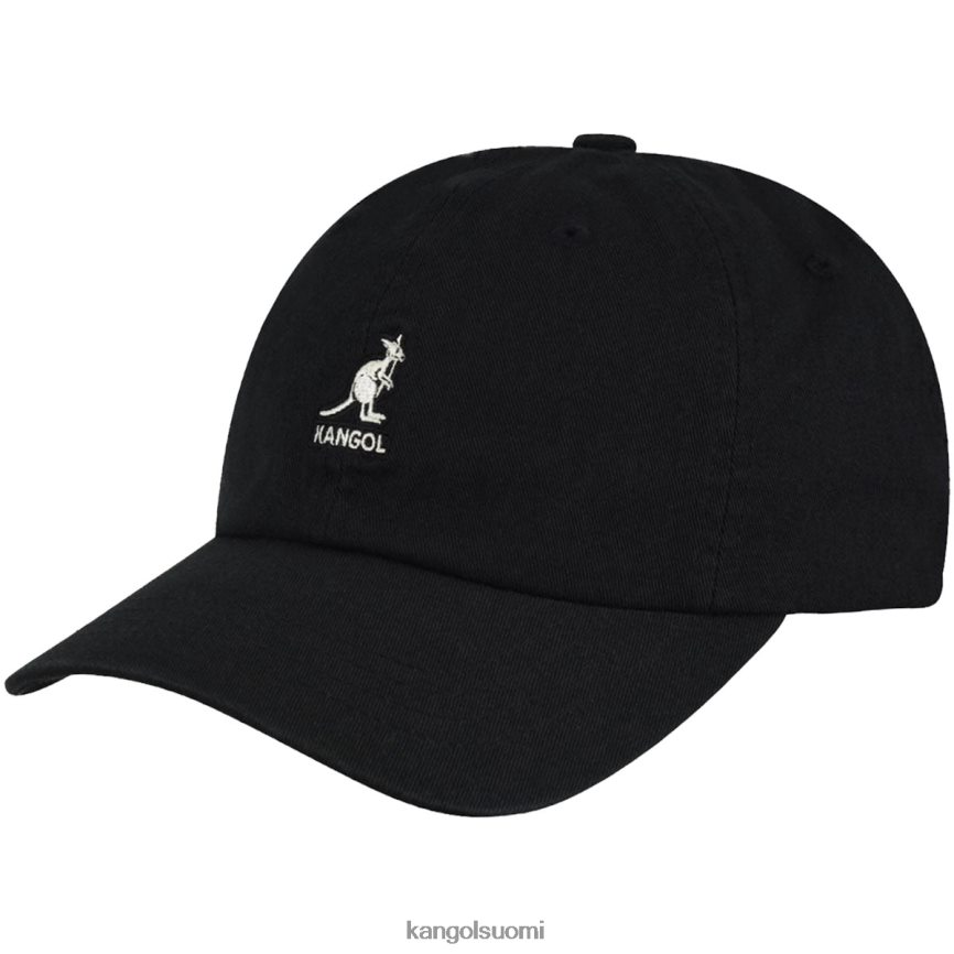 VF8024337 musta sukupuolineutraali Kangol pesty pesäpallo Lisätarvikkeet