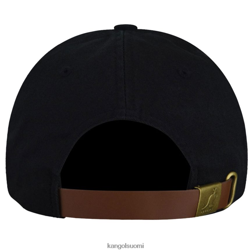 VF8024337 musta sukupuolineutraali Kangol pesty pesäpallo Lisätarvikkeet