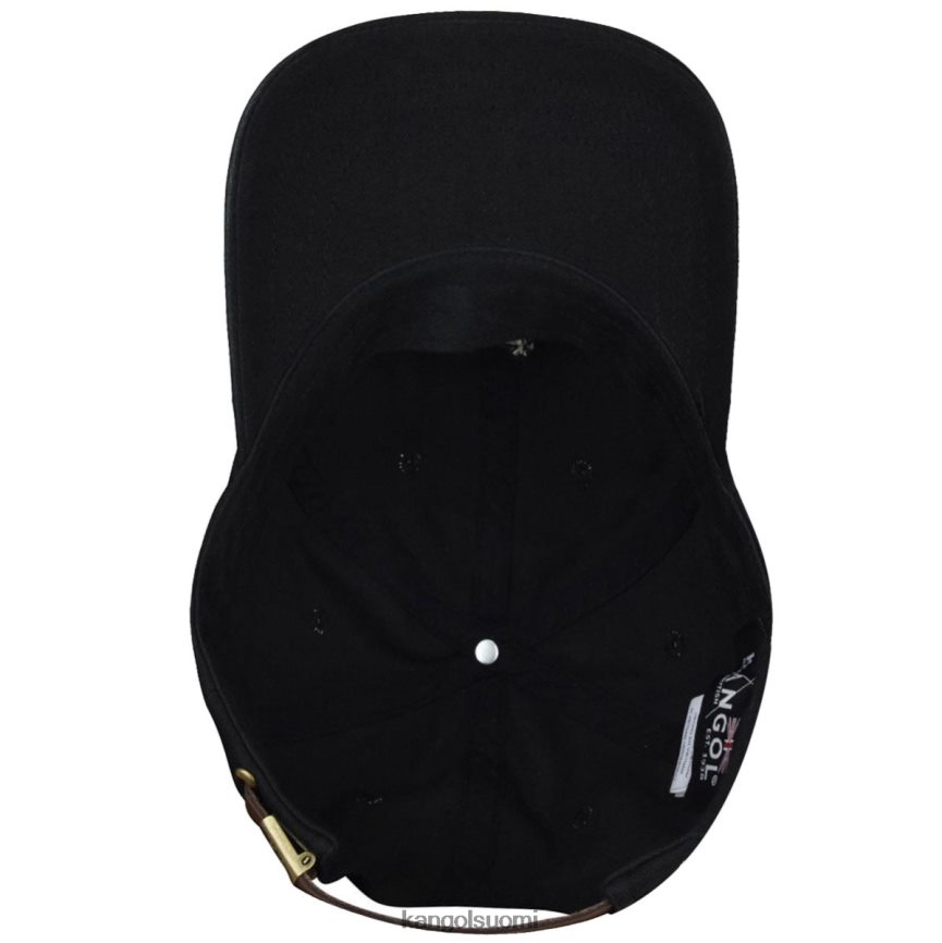 VF8024337 musta sukupuolineutraali Kangol pesty pesäpallo Lisätarvikkeet