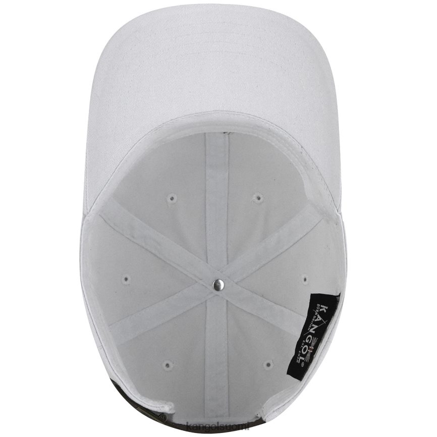 VF8024342 valkoinen sukupuolineutraali Kangol pesty pesäpallo Lisätarvikkeet