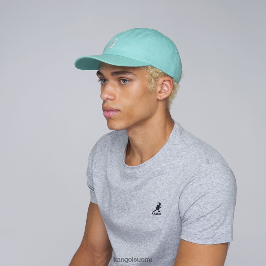 VF8024343 sininen sävy sukupuolineutraali Kangol pesty pesäpallo Lisätarvikkeet
