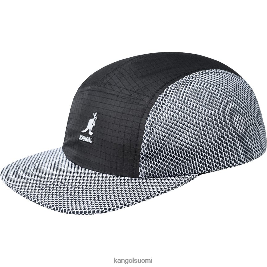VF8024354 musta sukupuolineutraali Kangol sport 5-paneelinen korkki Lisätarvikkeet