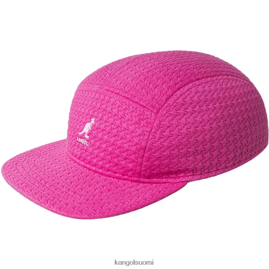 VF8024357 musta sukupuolineutraali Kangol kohokuvioitu 5 paneelin korkki Lisätarvikkeet