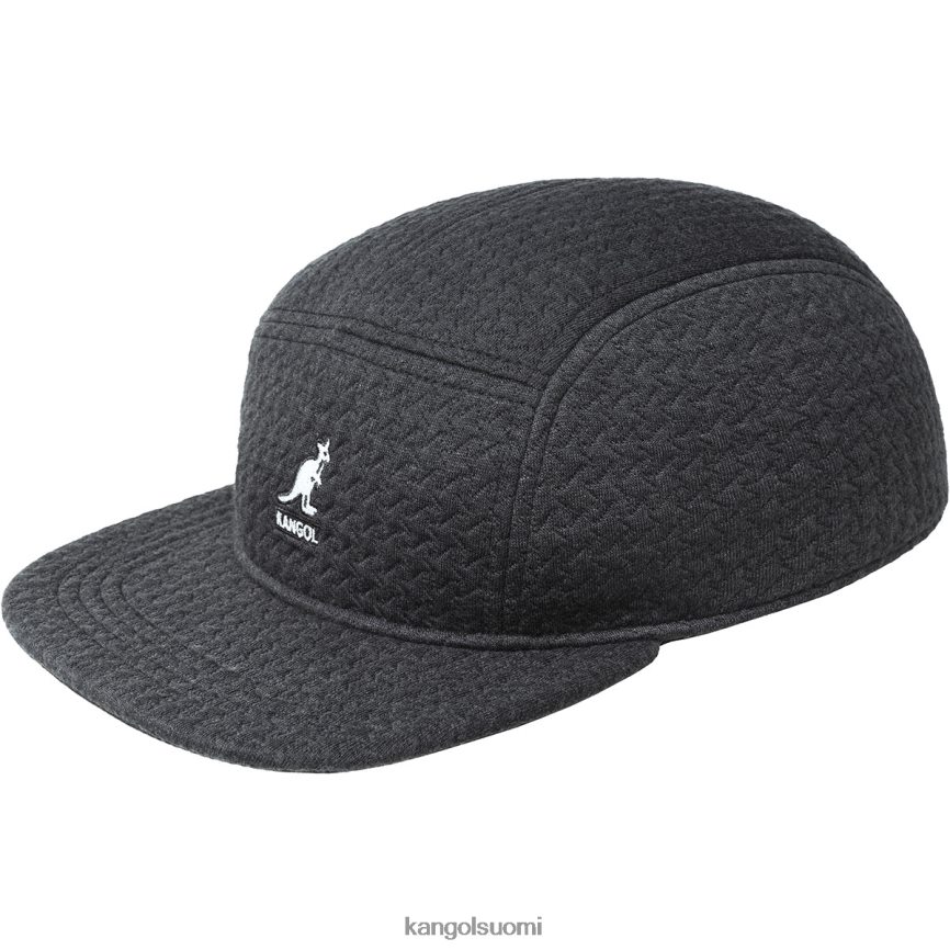 VF8024357 musta sukupuolineutraali Kangol kohokuvioitu 5 paneelin korkki Lisätarvikkeet