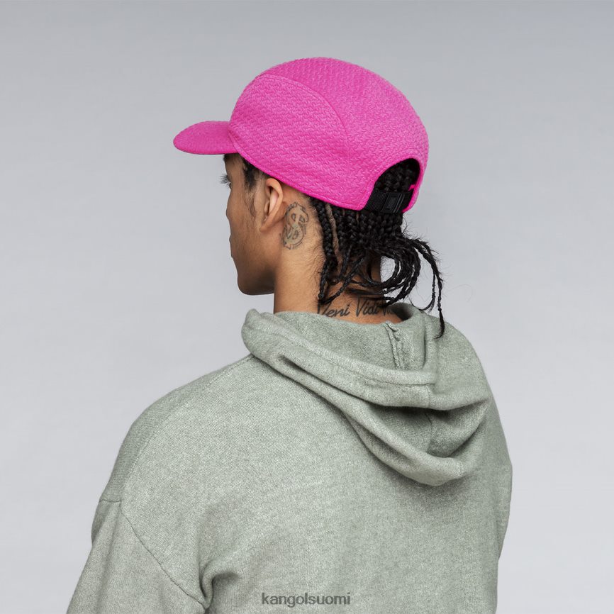 VF8024357 musta sukupuolineutraali Kangol kohokuvioitu 5 paneelin korkki Lisätarvikkeet