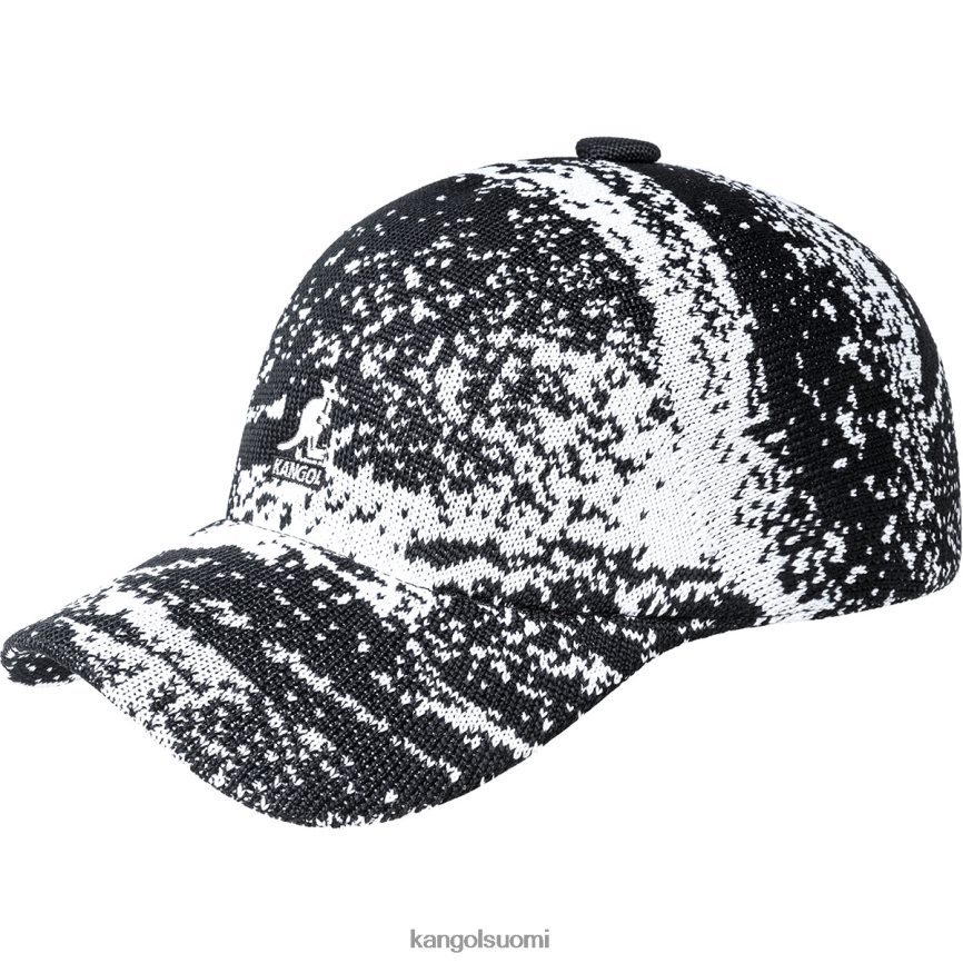 VF8024359 musta valkoinen sukupuolineutraali Kangol airbrush adj spacecap Lisätarvikkeet
