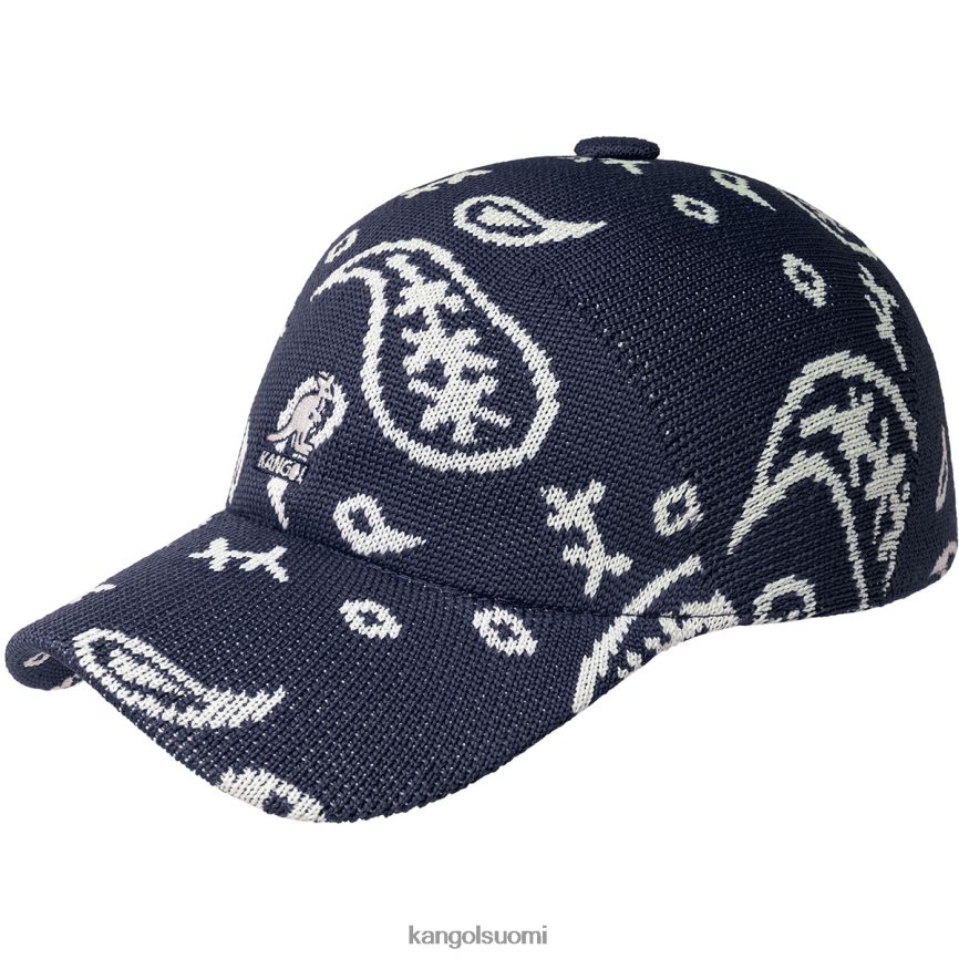 VF8024360 tummansininen/valkoinen sukupuolineutraali Kangol paisley adj spacecap Lisätarvikkeet
