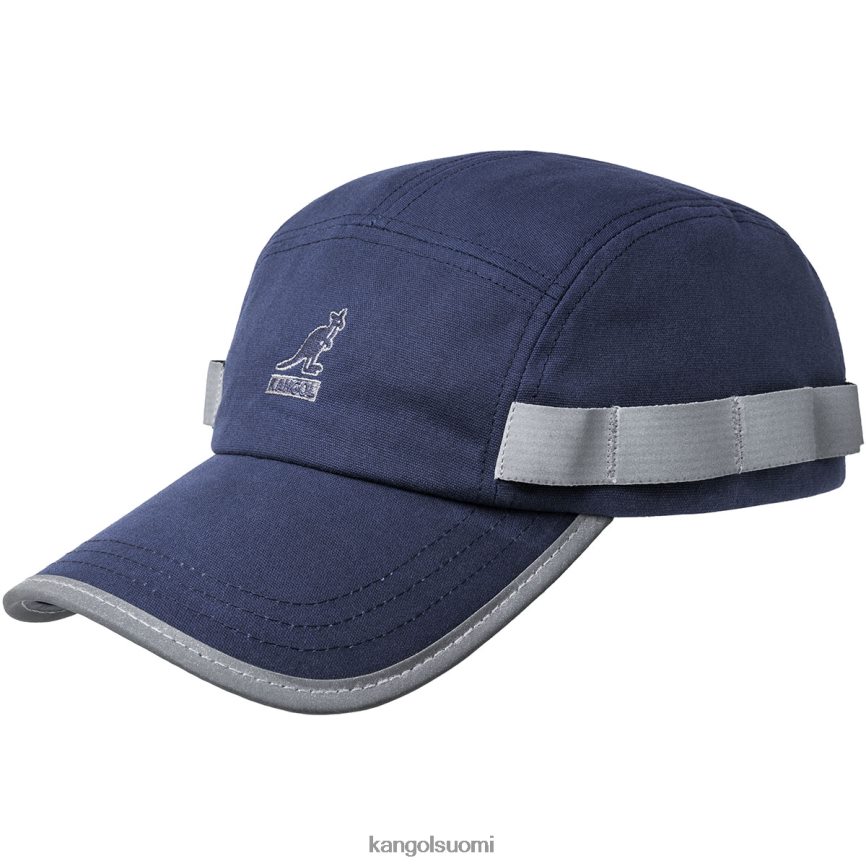 VF8024361 musta sukupuolineutraali Kangol vahattu apuohjelma 5 paneelin korkki Lisätarvikkeet