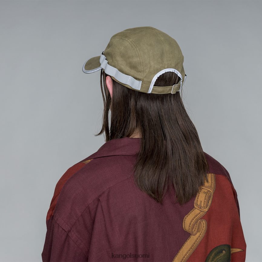 VF8024361 musta sukupuolineutraali Kangol vahattu apuohjelma 5 paneelin korkki Lisätarvikkeet