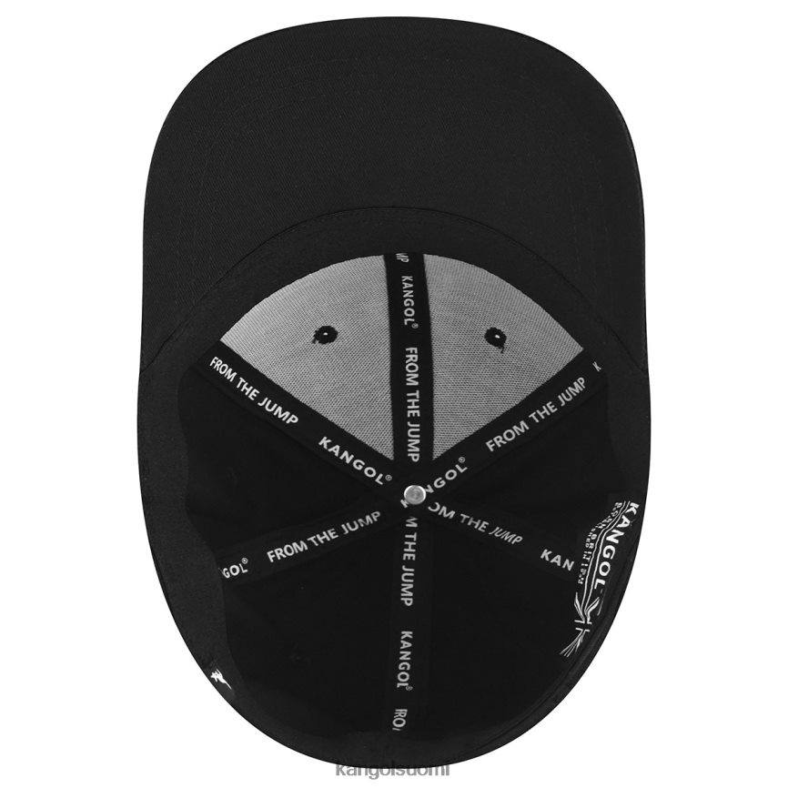 VF8024364 musta sukupuolineutraali Kangol 38-83 joustava istuva baseball Lisätarvikkeet