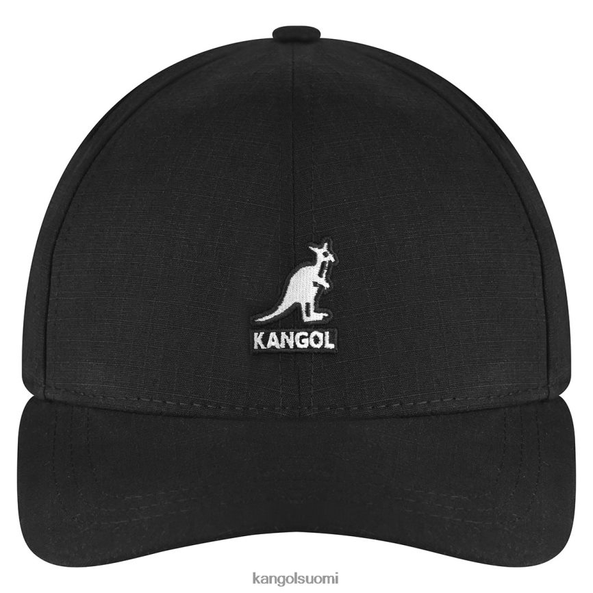 VF8024365 musta sukupuolineutraali Kangol ripstop välttämätön baseball Lisätarvikkeet