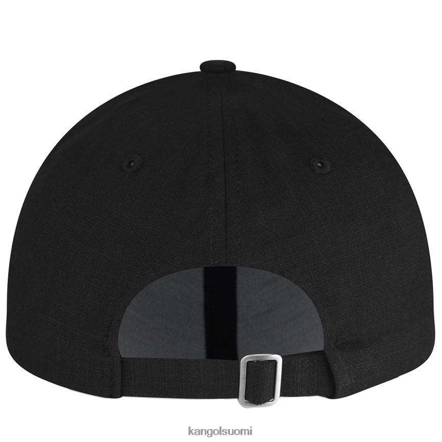 VF8024365 musta sukupuolineutraali Kangol ripstop välttämätön baseball Lisätarvikkeet
