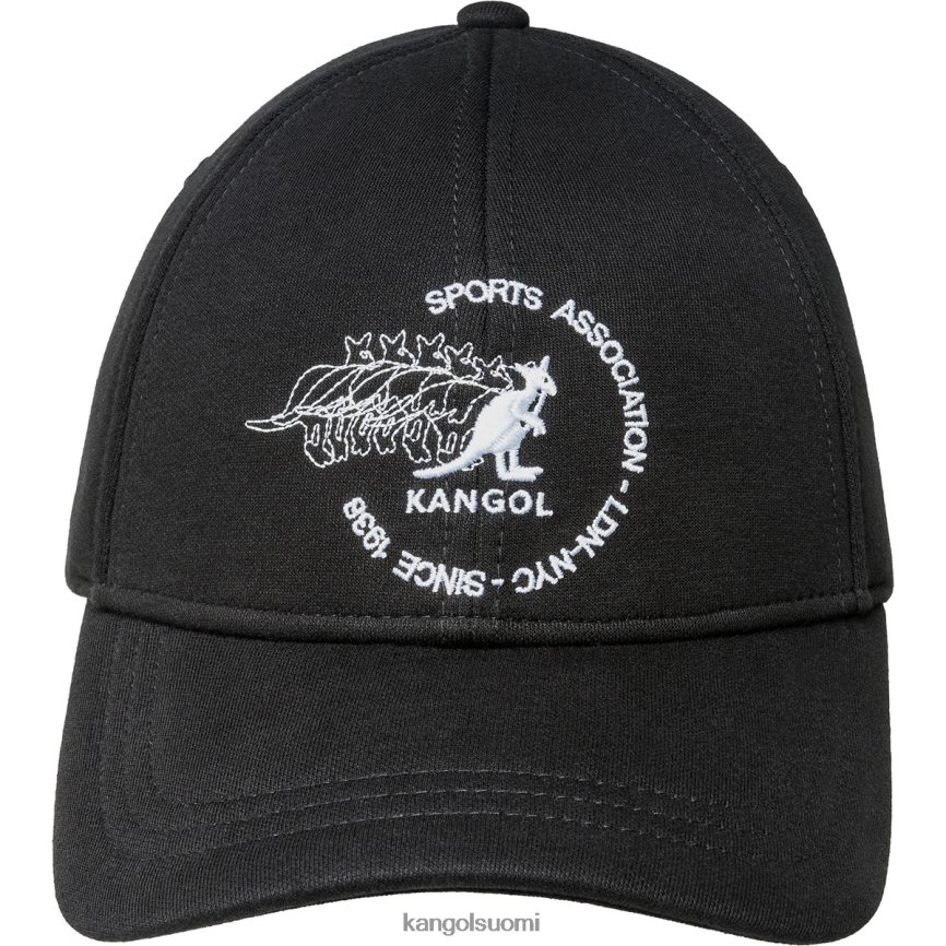 VF8024369 musta sukupuolineutraali Kangol klubi baseball-lippis Lisätarvikkeet