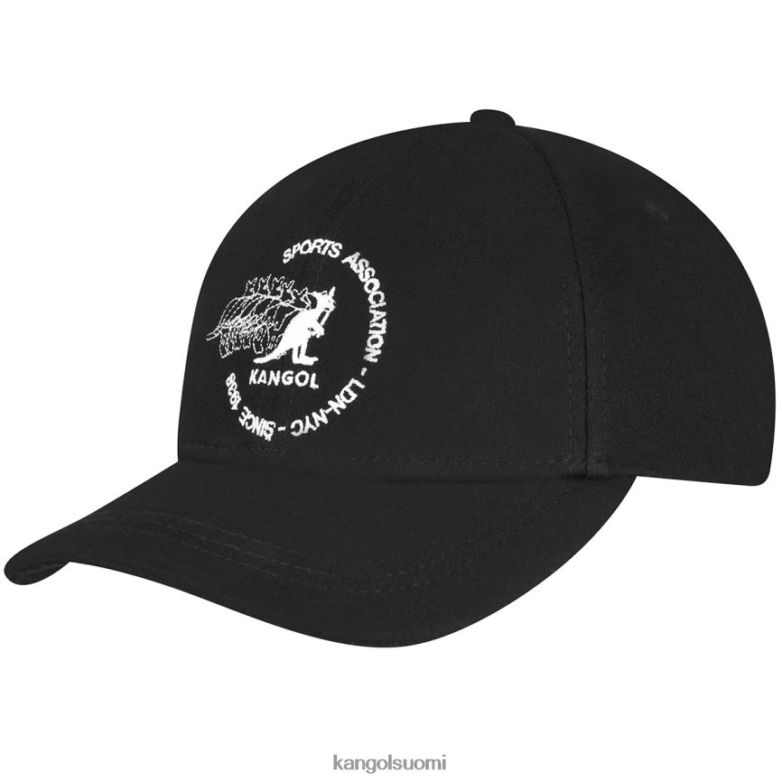 VF8024369 musta sukupuolineutraali Kangol klubi baseball-lippis Lisätarvikkeet