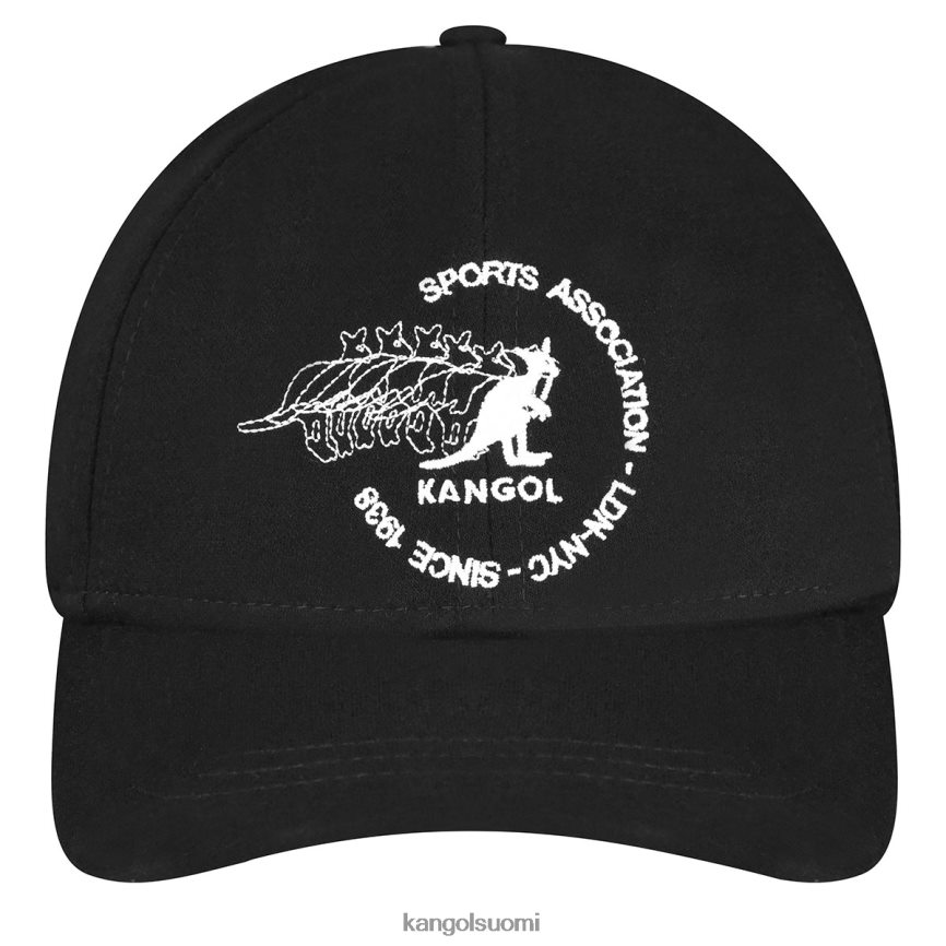 VF8024369 musta sukupuolineutraali Kangol klubi baseball-lippis Lisätarvikkeet