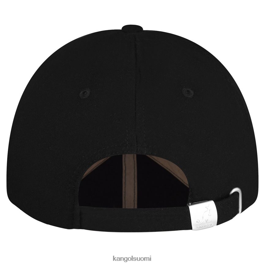 VF8024369 musta sukupuolineutraali Kangol klubi baseball-lippis Lisätarvikkeet