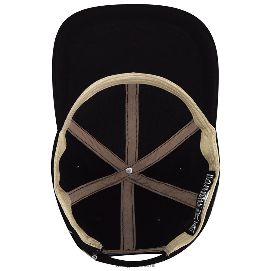 VF8024369 musta sukupuolineutraali Kangol klubi baseball-lippis Lisätarvikkeet
