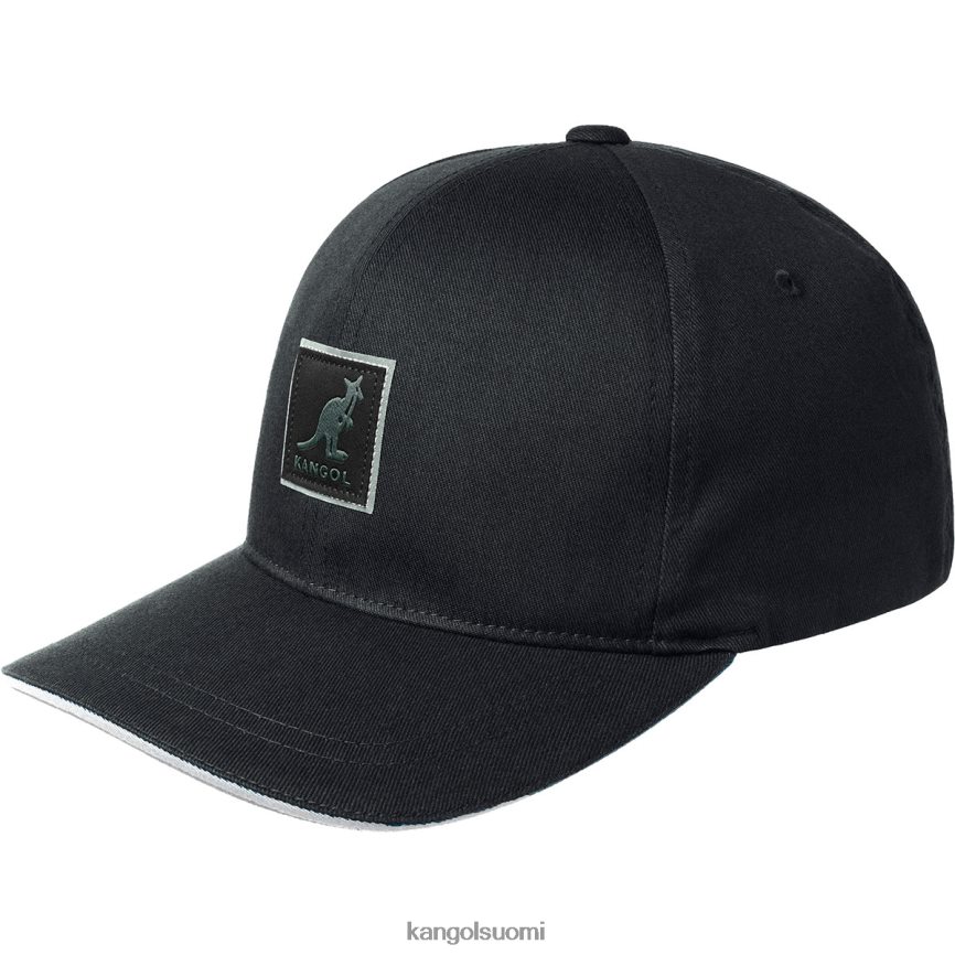 VF8024372 musta sukupuolineutraali Kangol tech flexfit lippis Lisätarvikkeet