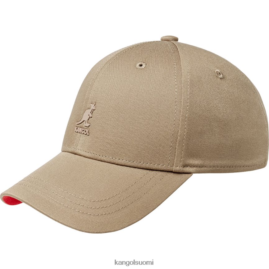 VF8024376 taupe sukupuolineutraali Kangol stretch fit baseball Lisätarvikkeet