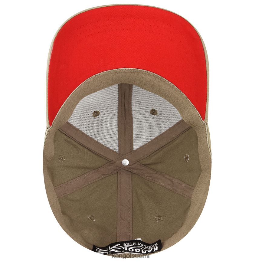 VF8024376 taupe sukupuolineutraali Kangol stretch fit baseball Lisätarvikkeet