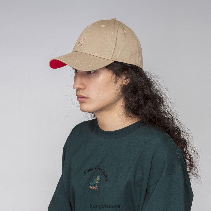 VF8024376 taupe sukupuolineutraali Kangol stretch fit baseball Lisätarvikkeet