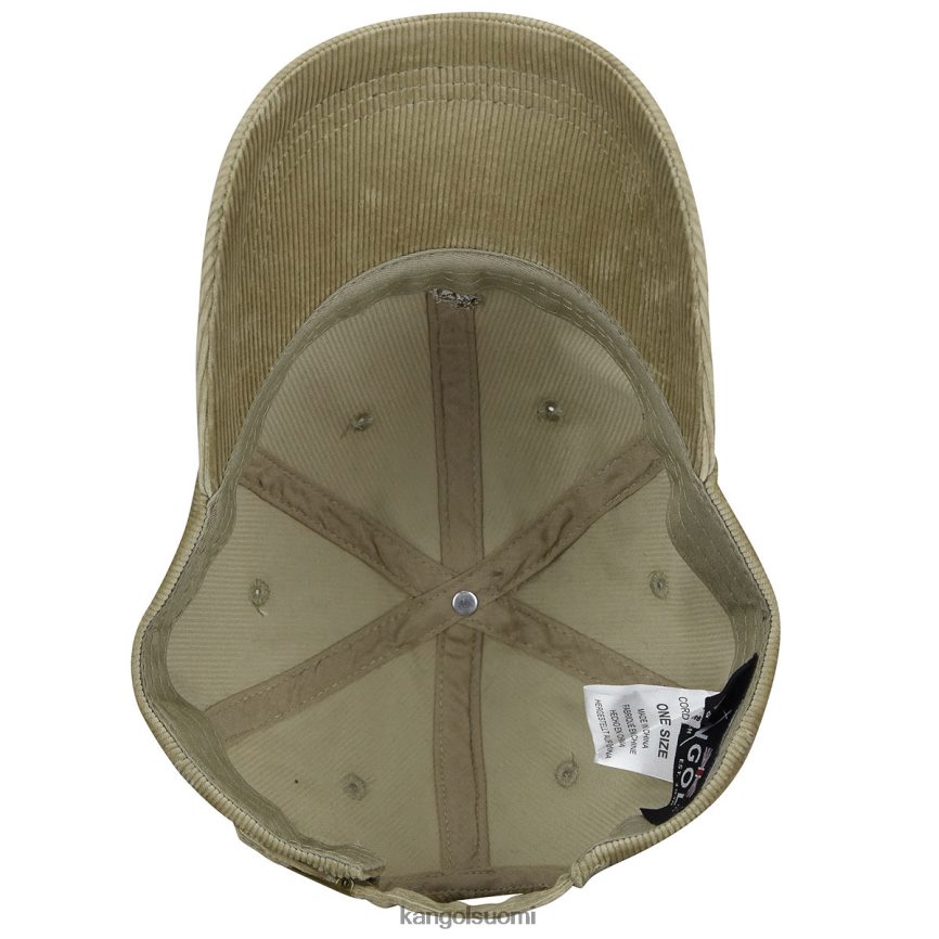VF8024380 beige sukupuolineutraali Kangol johto baseball Lisätarvikkeet