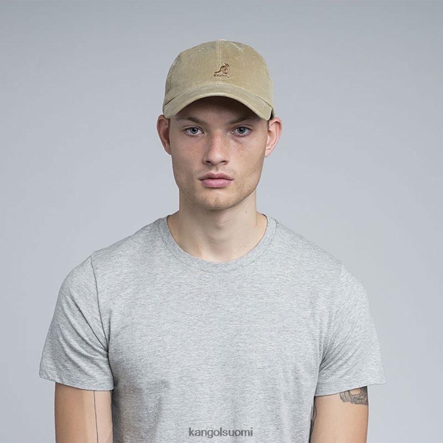 VF8024380 beige sukupuolineutraali Kangol johto baseball Lisätarvikkeet