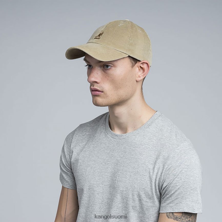 VF8024380 beige sukupuolineutraali Kangol johto baseball Lisätarvikkeet