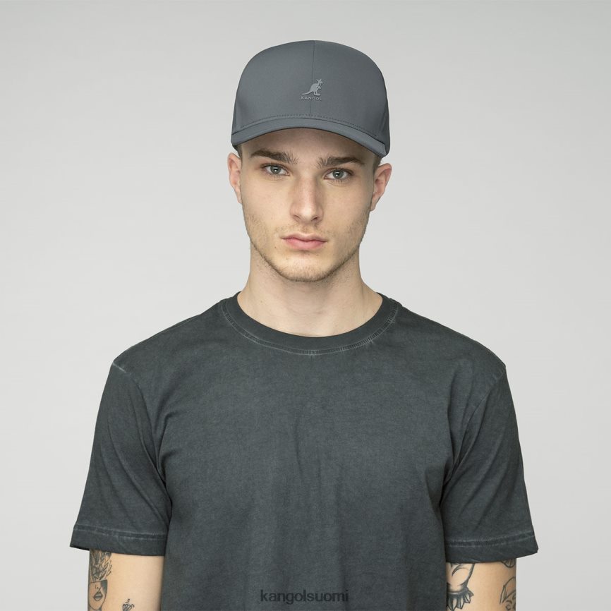 VF8024389 tummanharmaa sukupuolineutraali Kangol flexfit delta cap Lisätarvikkeet