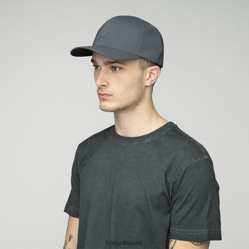 VF8024389 tummanharmaa sukupuolineutraali Kangol flexfit delta cap Lisätarvikkeet