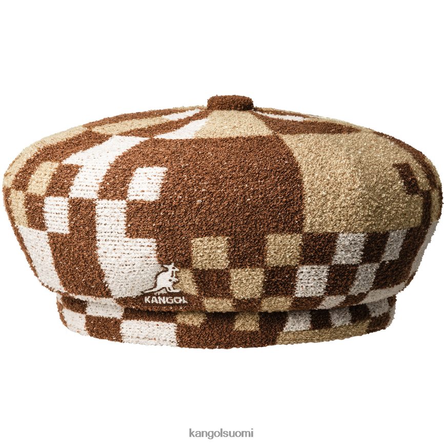 VF8024392 mahonki/kaura sukupuolineutraali Kangol pop gingham jax baretti Lisätarvikkeet