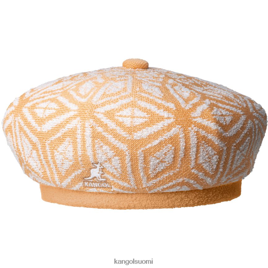 VF8024396 papaija maito/valkoinen sukupuolineutraali Kangol timantti jax baretti Lisätarvikkeet