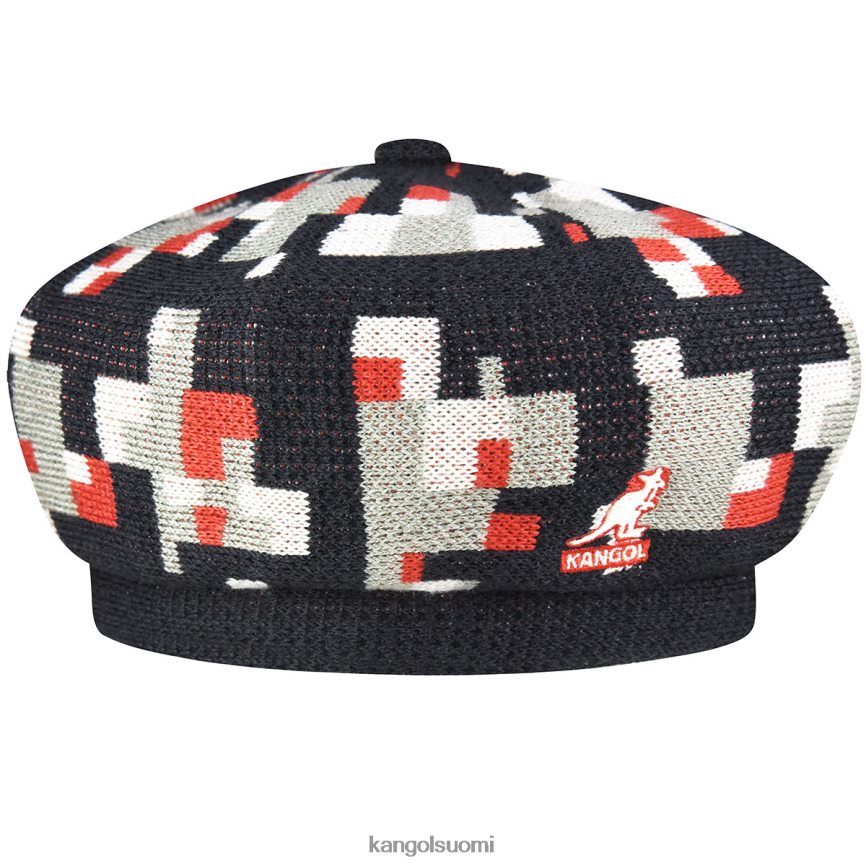 VF8024398 syvät jouset/nikkeli sukupuolineutraali Kangol pikselöity ruudullinen baretti Lisätarvikkeet