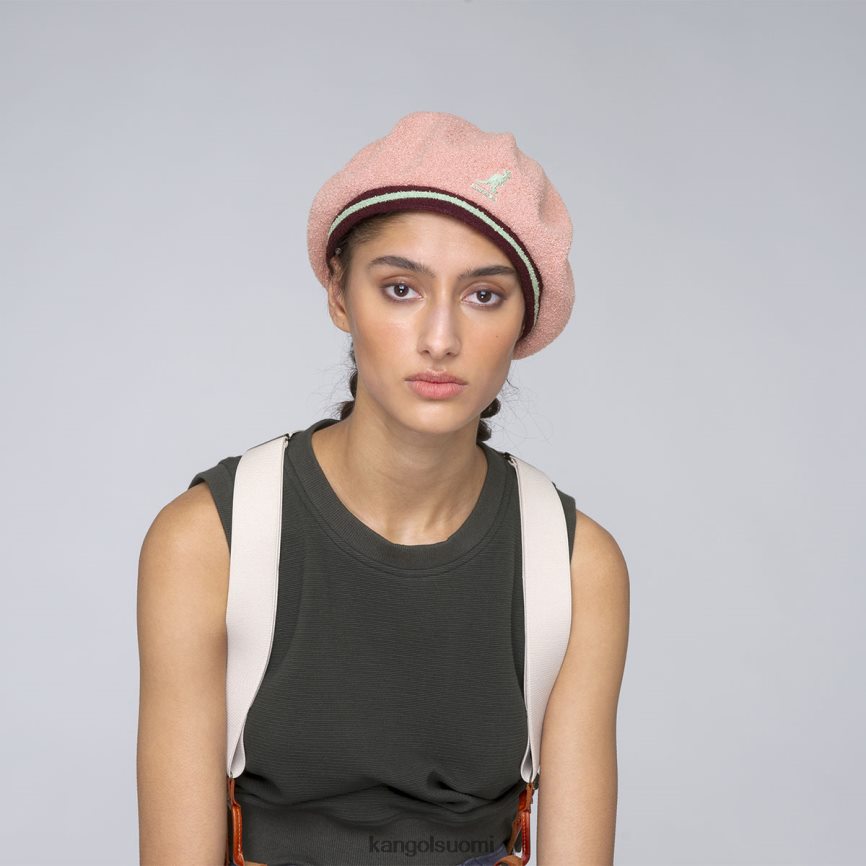 VF8024401 pölyinen ruusu sukupuolineutraali Kangol 2-sävyinen bermuda jax baretti Lisätarvikkeet