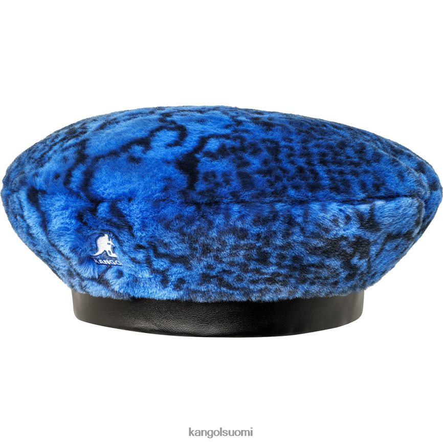 VF8024408 sininen käärme sukupuolineutraali Kangol tekoturkisbaretti Lisätarvikkeet