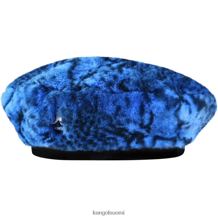 VF8024408 sininen käärme sukupuolineutraali Kangol tekoturkisbaretti Lisätarvikkeet