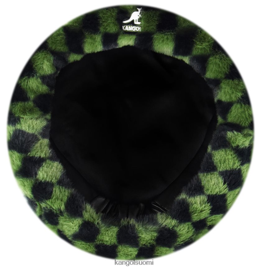 VF8024409 oliivi shekki sukupuolineutraali Kangol tekoturkisbaretti Lisätarvikkeet