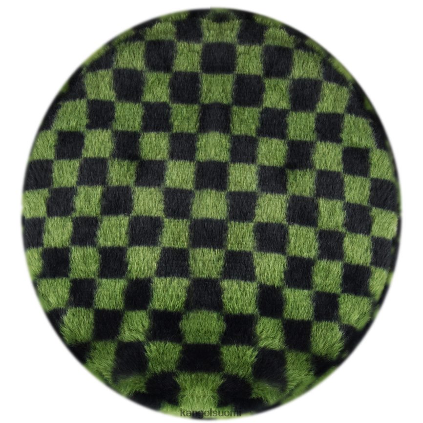 VF8024409 oliivi shekki sukupuolineutraali Kangol tekoturkisbaretti Lisätarvikkeet