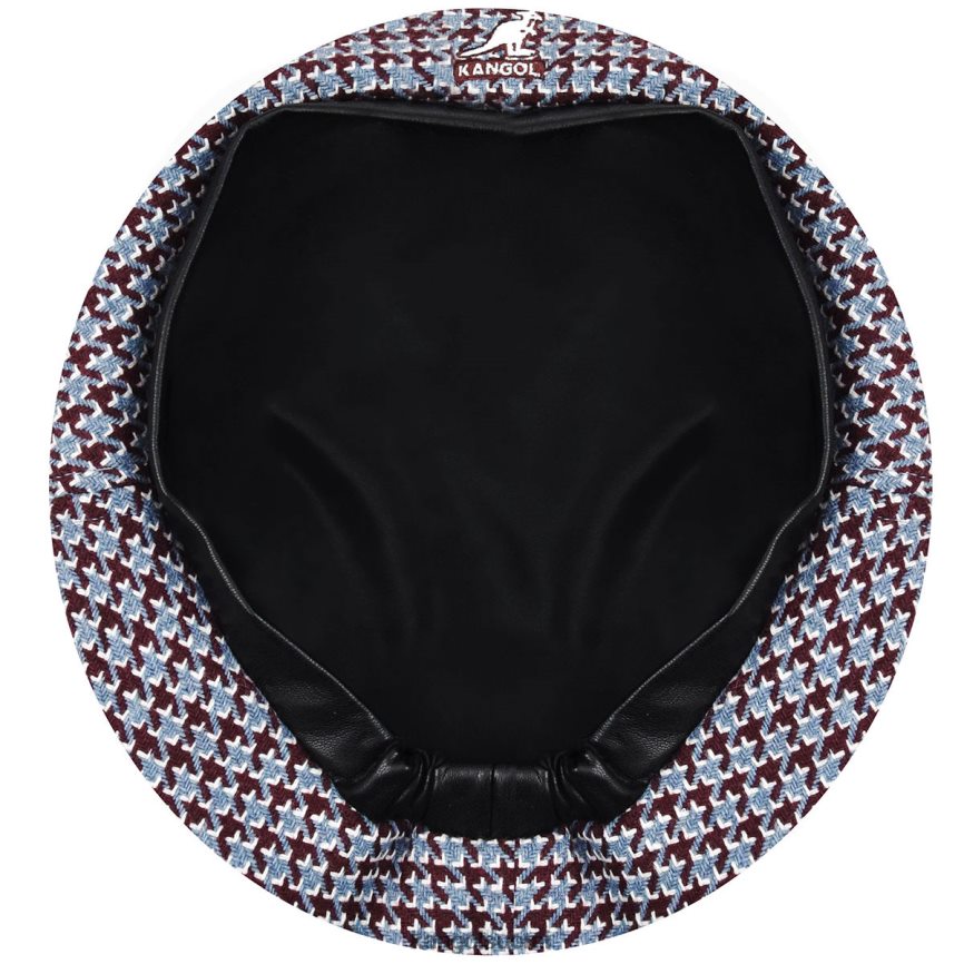 VF8024425 kastanjanruskea/sininen sukupuolineutraali Kangol hammasristikko baretti Lisätarvikkeet