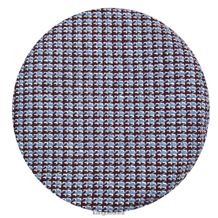 VF8024425 kastanjanruskea/sininen sukupuolineutraali Kangol hammasristikko baretti Lisätarvikkeet