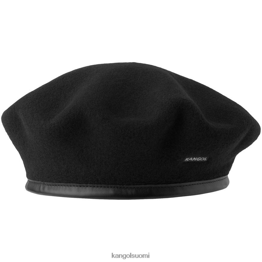 VF8024430 musta sukupuolineutraali Kangol monty villabaretti Lisätarvikkeet
