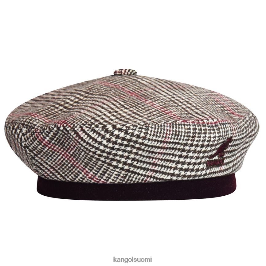 VF8024435 tummanruskea/kerma sukupuolineutraali Kangol näytä hampaasi barettia Lisätarvikkeet