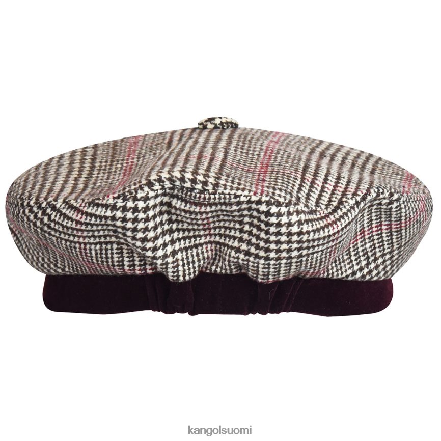 VF8024435 tummanruskea/kerma sukupuolineutraali Kangol näytä hampaasi barettia Lisätarvikkeet